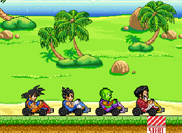 Les dragons ball z en voiture